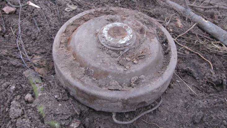 Под Карачевом Брянской области обезвредили противотанковую мину
