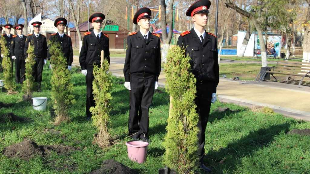 В брянском парке Железнодорожников открыли аллею в память о погибших на войне