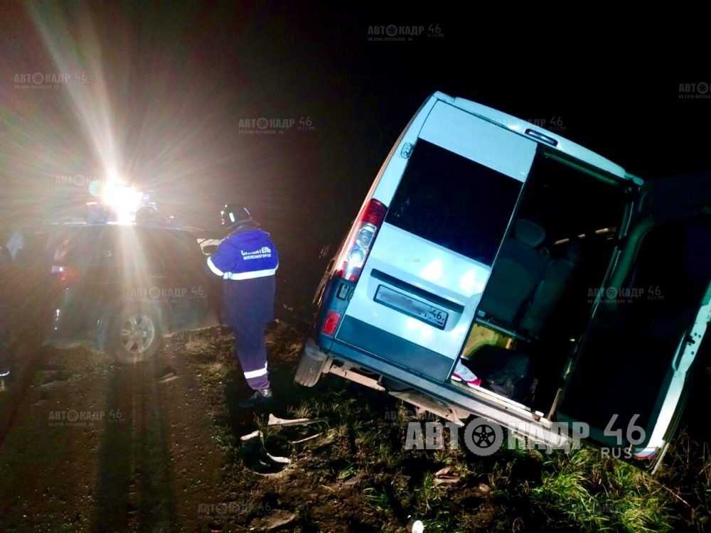 Ехавший в Брянск автобус попал в жуткую аварию