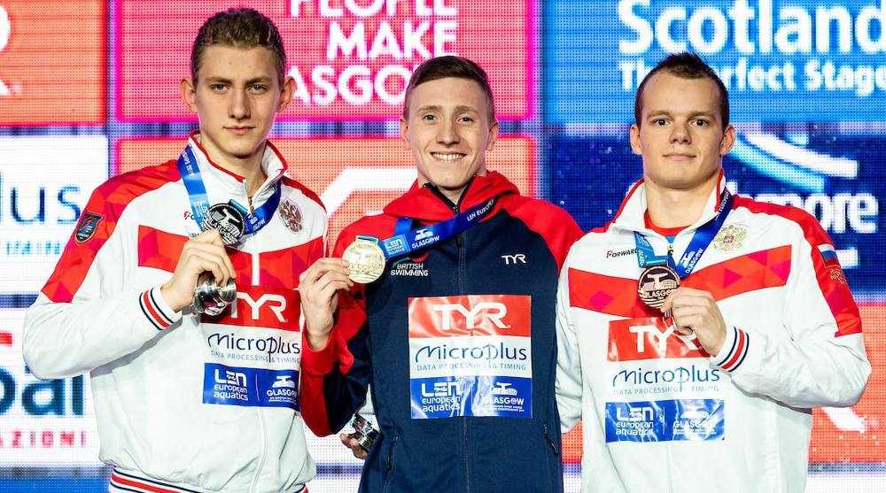 Брянский пловец взял «серебро» на своем первом взрослом чемпионате Европы