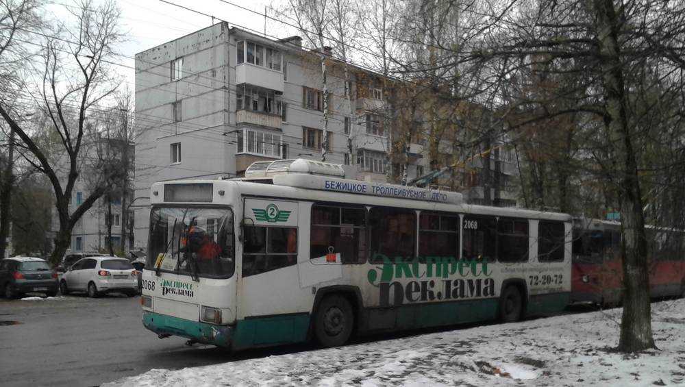 В Брянске с 5 декабря троллейбусы вновь пойдут до камвольного комбината
