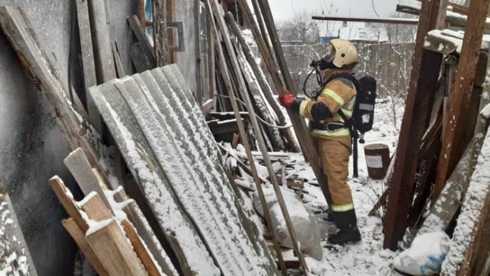 В Новозыбкове Брянской области сгорела летняя кухня