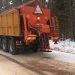 На дороги Брянской области вывели технику для уборки выпавшего снега