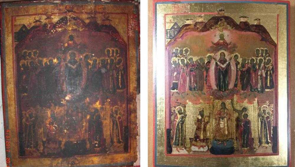 В Новозыбкове всем миром восстановят старообрядческую икону 19-го века