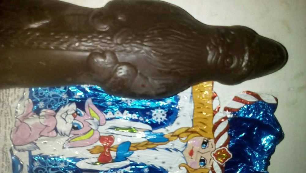 В Климове купленная шоколадная Снегурочка оказалась с бородой