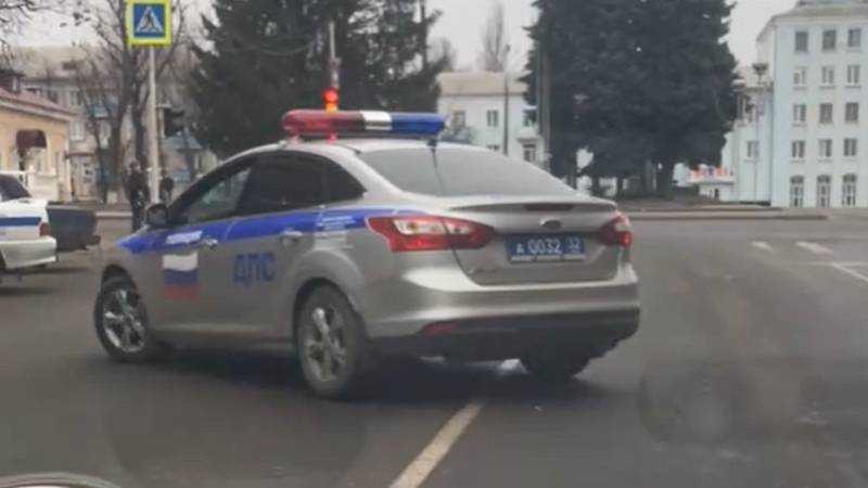 В Новозыбкове сотрудника ГИБДД наказали за пересечение сплошной линии