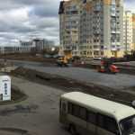 В Брянске проложили ливневую канализацию вдоль будущей дороги по Советской