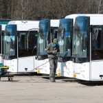 В Брянске продезинфицировали городские автобусы
