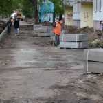 В Брянске на улице 22-го Съезда КПСС выполнено четверть ремонтных работ