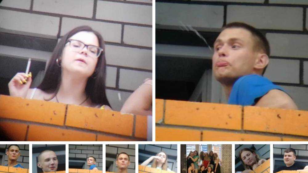 В Брянске чемпионат по плевкам с балкона молодежь устроила в «Речном»