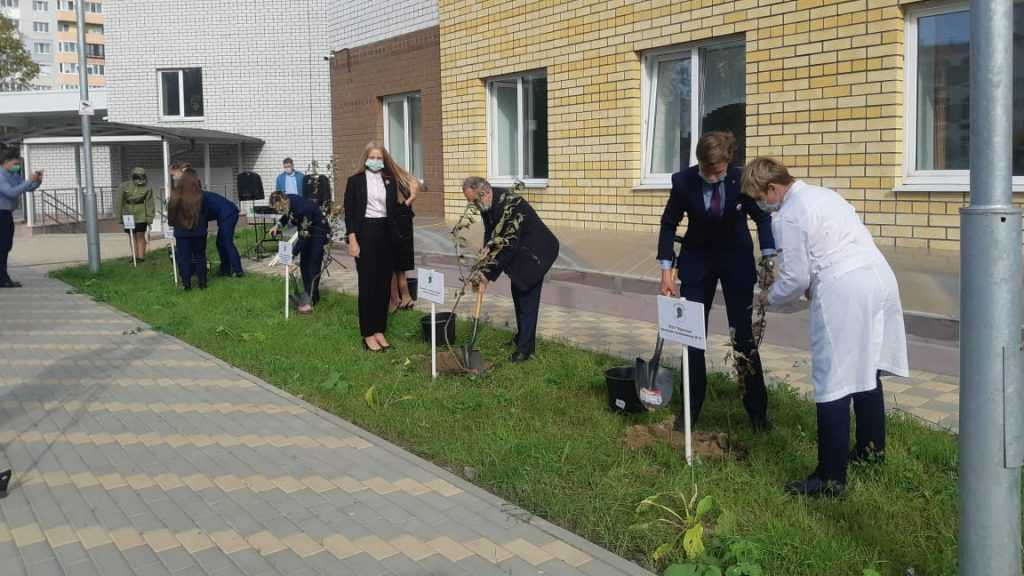 Брянские молодогвардейцы и депутаты от «Единой России» присоединились к международной акции «Сад памяти»