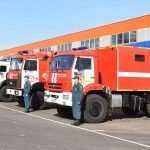 В Брянске открыли памятник пожарному автомобилю и новое здание СПСЧ