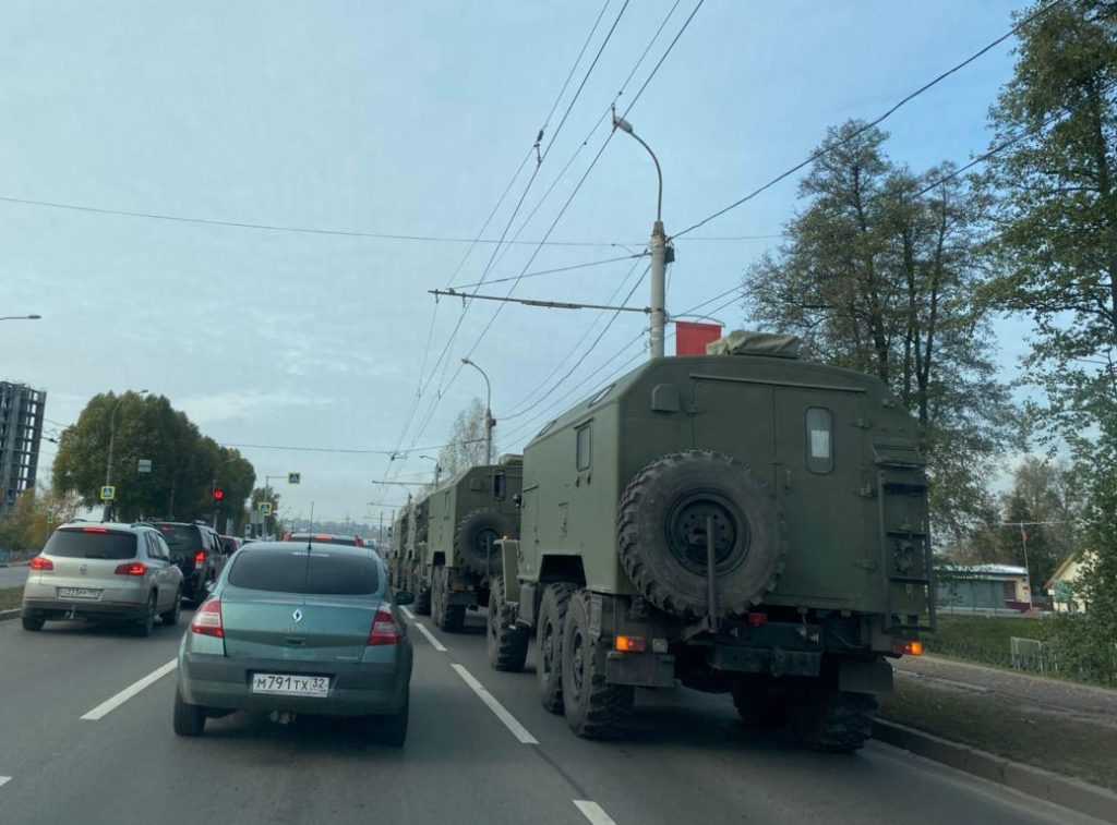Через Брянск пройдут военные колонны Росгвардии