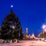 Жителей Брянска восхитила новогодняя сказка в центре города