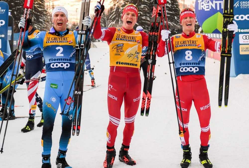 Брянец Большунов выиграл «Тур де Ски» второй раз подряд