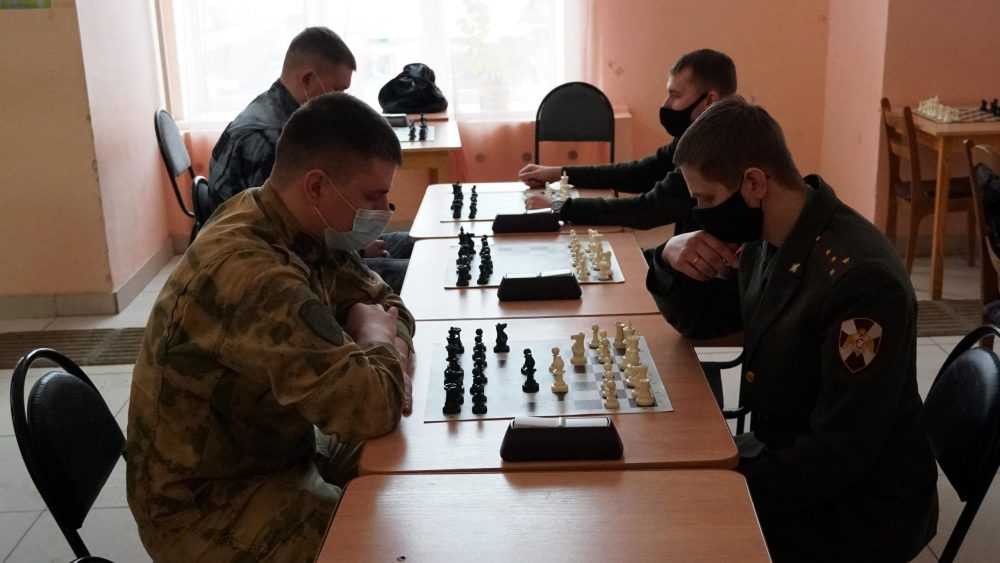 В управлении Росгвардии по Брянской области определились лучшие шахматисты
