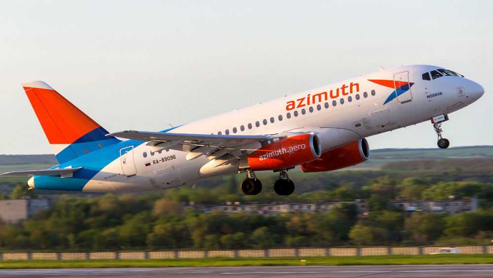 Авиакомпания «Азимут» изменила расписание авиаперелётов из Брянска в Сочи