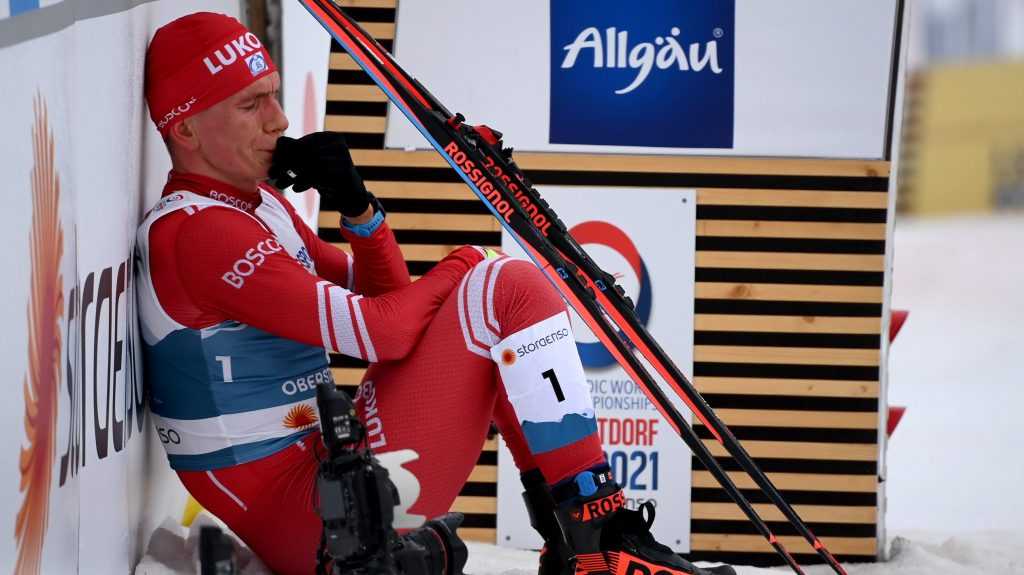 Брянский лыжник Александр Большунов получил серебро марафона