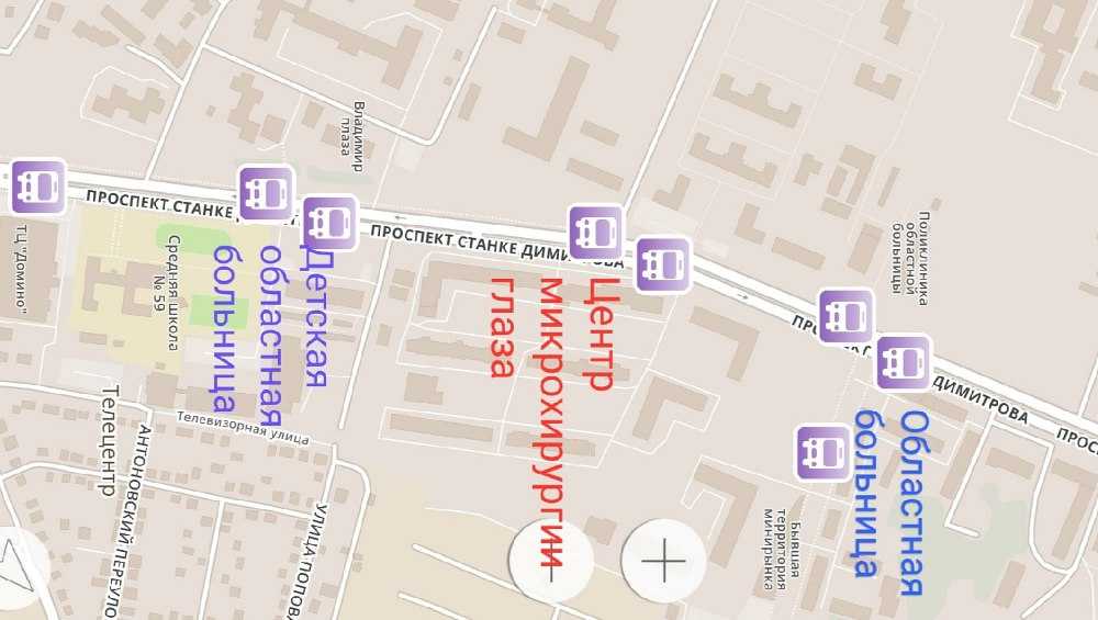 Власти Брянска переименовали остановку «Облсобес» на проспекте Станке Димитрова