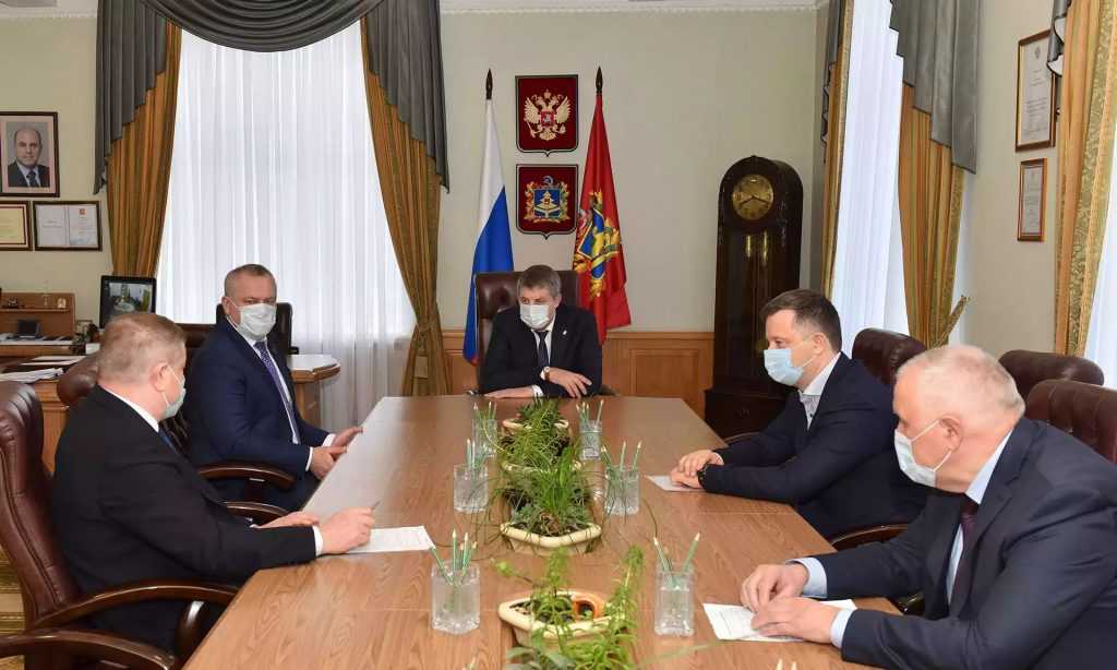 Брянский губернатор Богомаз встретился с главой компании «Веломоторс»