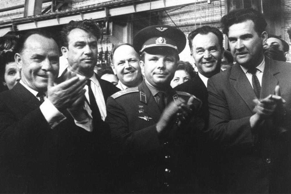 Юрий Гагарин в Брянске, 1966 год