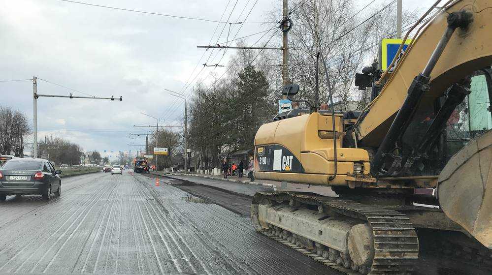 В Брянске сделали 15 процентов ремонтных работ на 28 улицах города