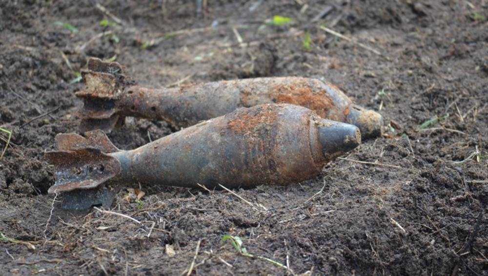 В трех местах Брянской области сегодня нашли старые боеприпасы