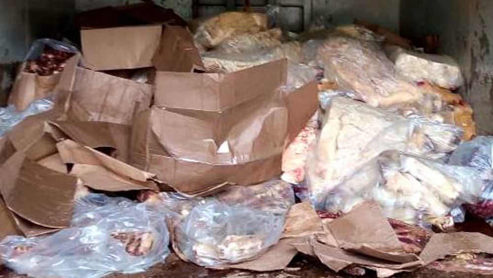 В Брянской области сожгли 2,4 тонны мяса неизвестного происхождения