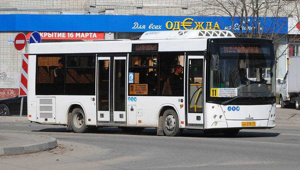 В Брянске изменили утреннее расписание движения автобуса № 11