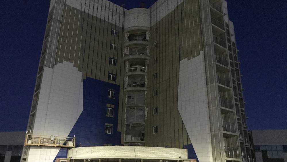 В Брянске новую гостиницу строящегося Дворца единоборств превратили в кубок
