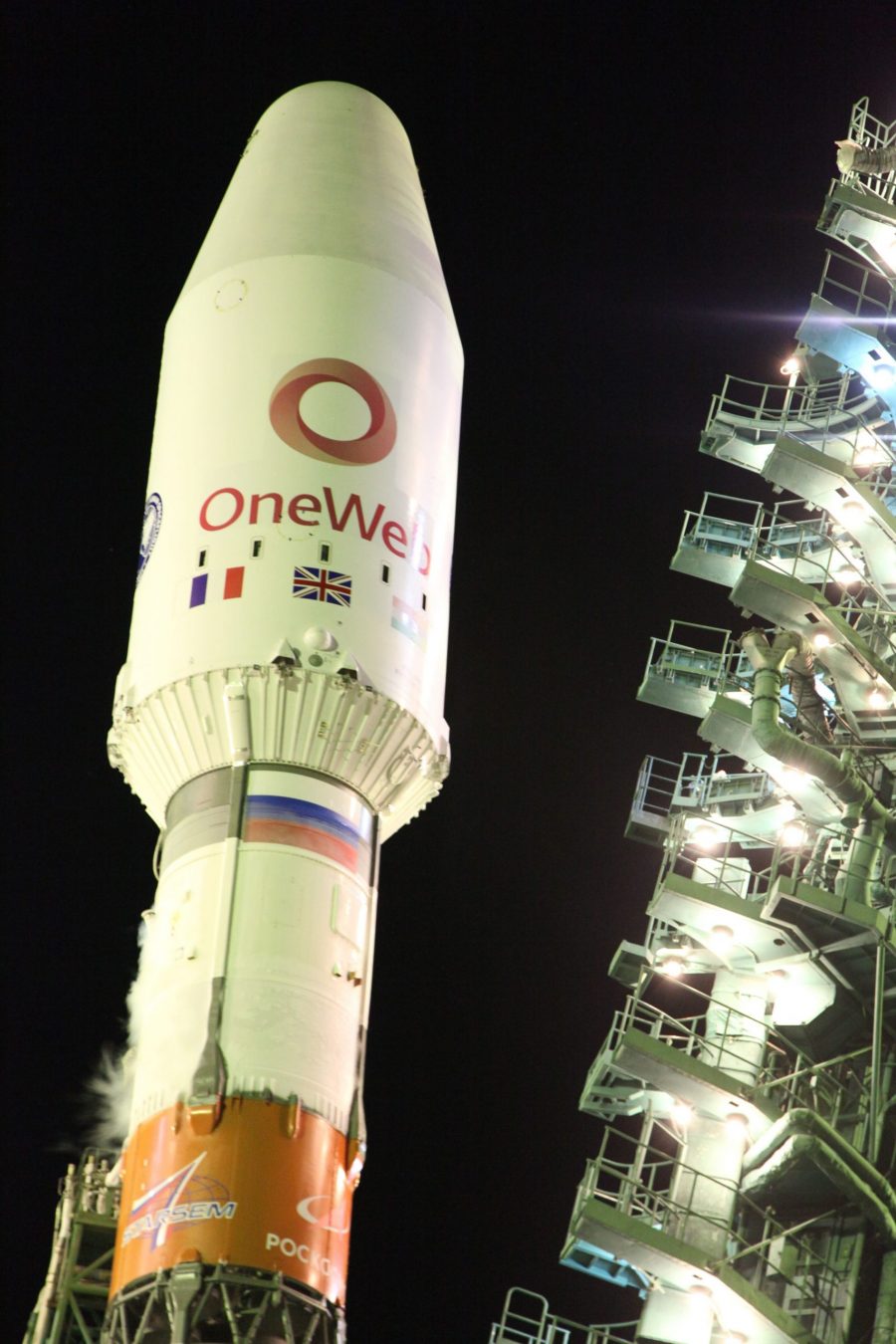 Российская ракета-носитель вывела на орбиту очередную группу британских спутников связи
