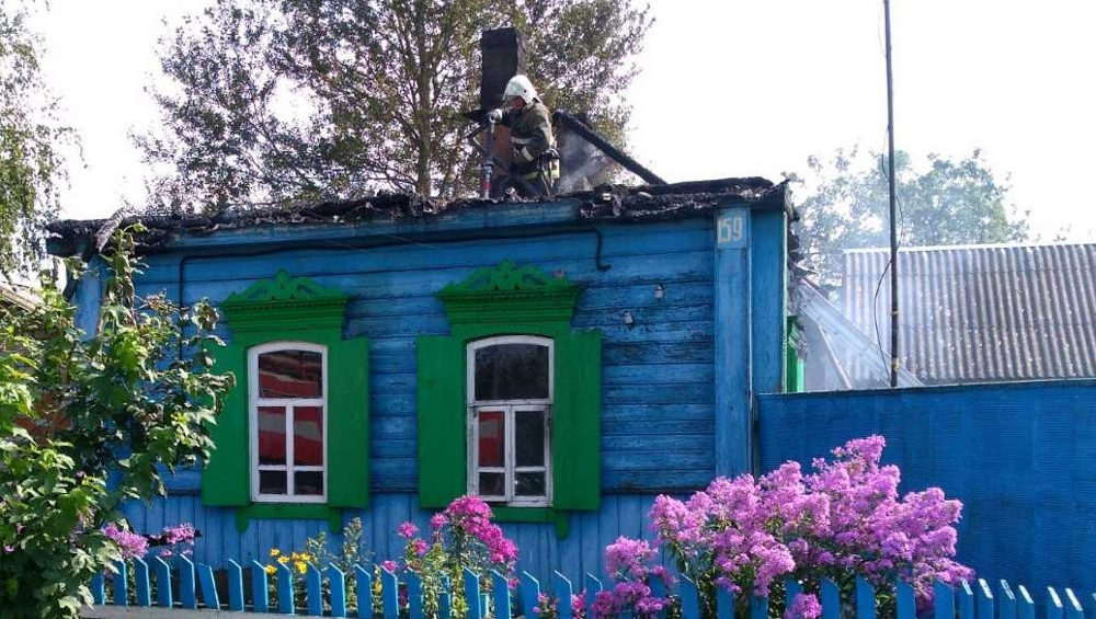 При пожаре в Климовском районе Брянской области погибла 81-летняя женщина