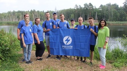 Студенческие энергетические отряды «Брянскэнерго» оказали волонтерскую помощь заповеднику «Брянский лес»