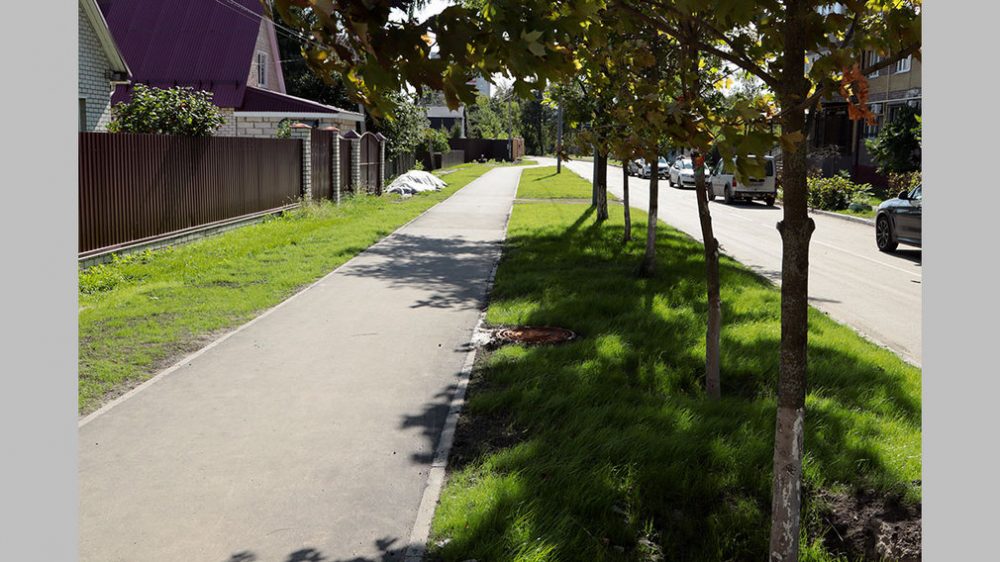 В Брянске отремонтировали переулок Металлистов