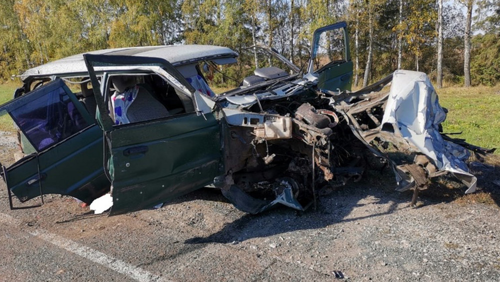 В смертельном ДТП под Почепом погиб один человек и двое покалечились