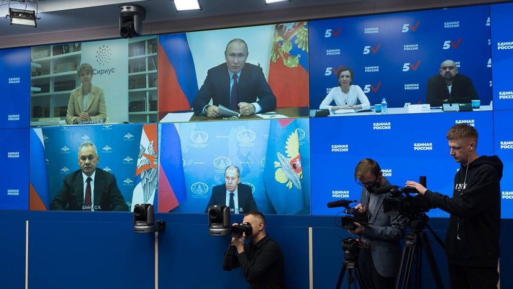 Владимир Путин: В достижении успеха «Единой России» на выборах есть вклад каждого из пятерки лидеров списка