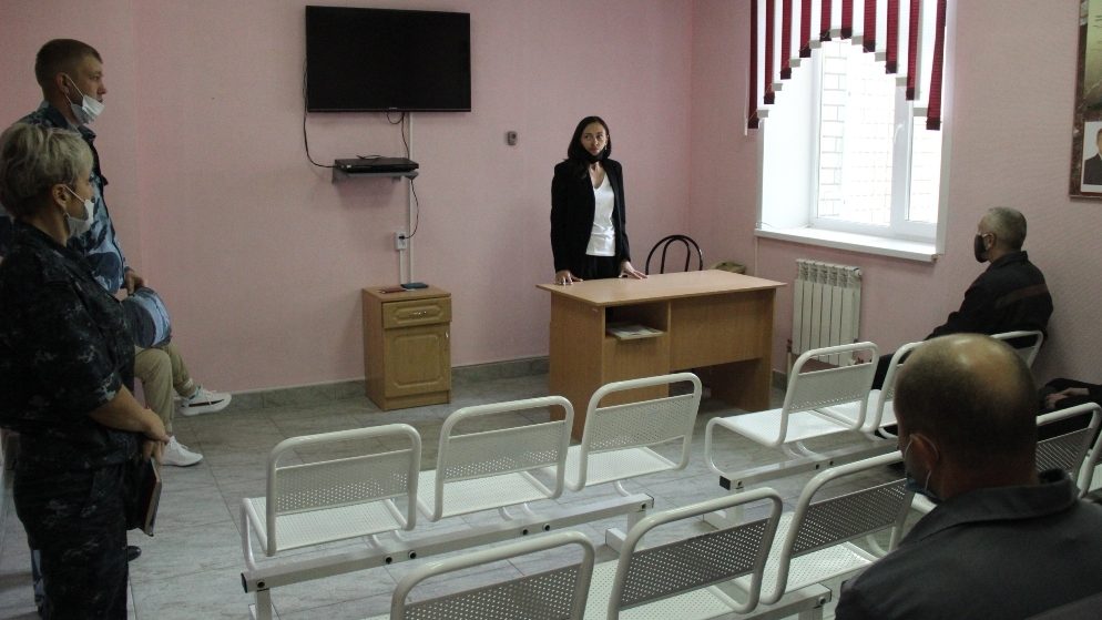 ИК-5 посетили психологи центра социальной адаптации «Мельница»