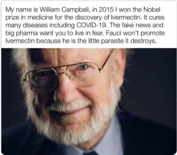 Пользователей сети удивило «откровение» Нобелевского лауреата о лекарстве от коронавируса