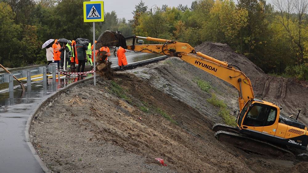 В Брянске власти рассказали о защите новой дороги от дождей