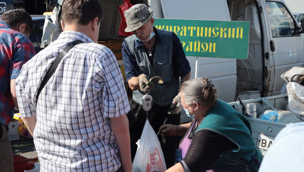 Жители Брянска приобрели на ярмарке более 33 тонн овощей и фруктов