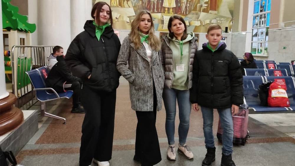 Брянские школьники отправились во Владивосток в путешествие мечты