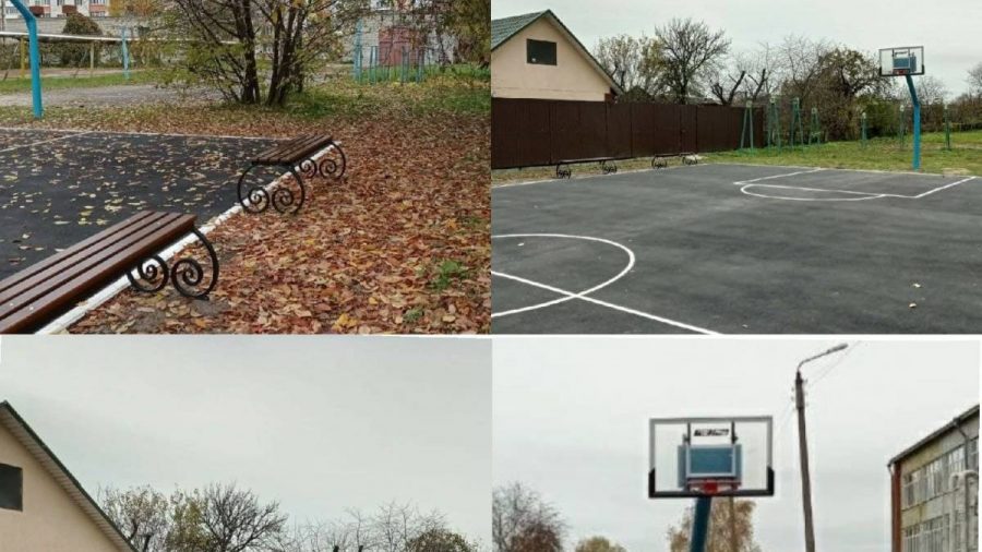 «Строительство современной баскетбольной площадки на территории СОШ № 6» в городе Новозыбкове