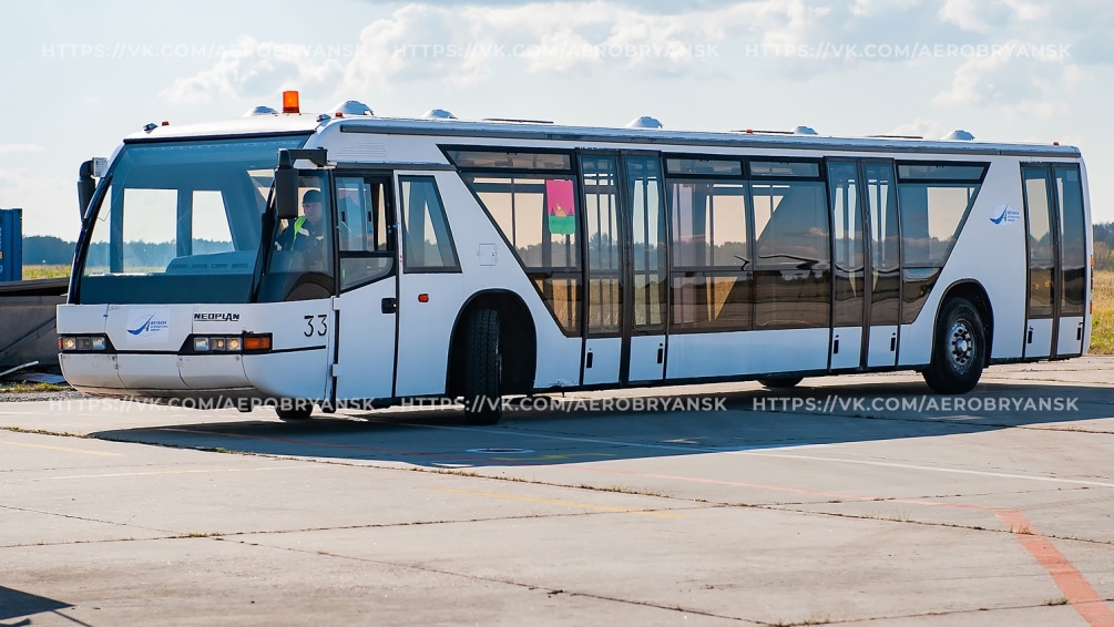 Международный аэропорт «Брянск» получил перронный автобус на 132 пассажира