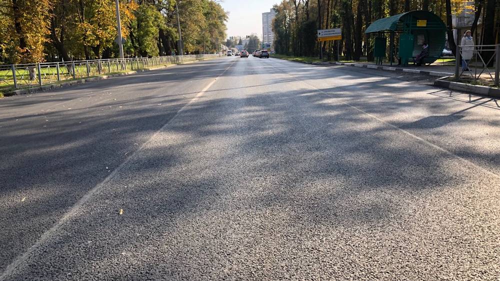 В Брянске отремонтировали федеральную трассу на улице Брянского фронта