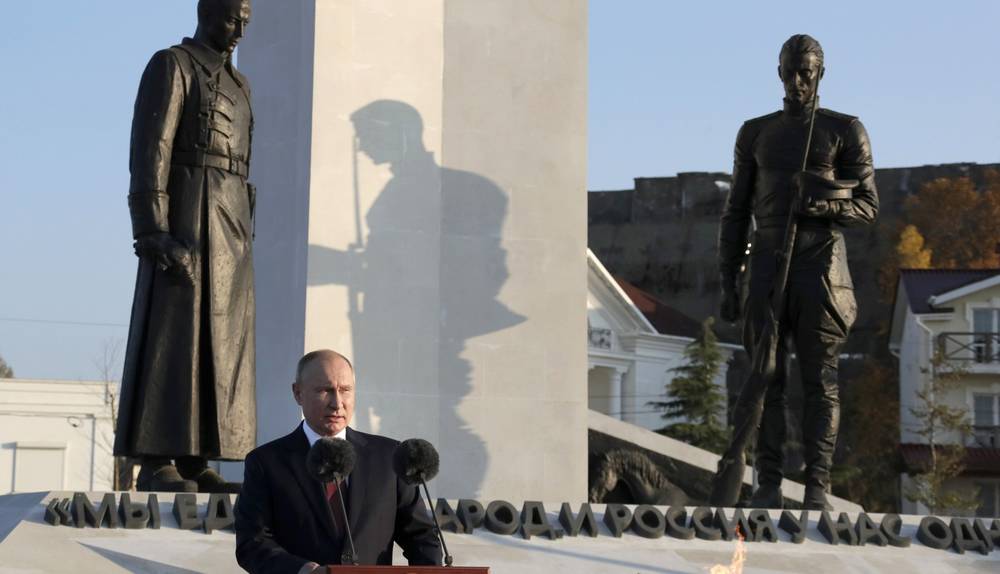 Президент Путин заявил, что Крым и Севастополь останутся с Россией навсегда