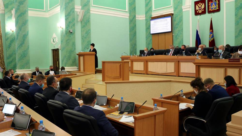 В первом чтении принят закон бюджете Брянской области на 2022 год