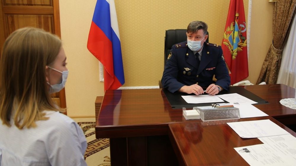 Начальник УФСИН Сергей Герасимов провел личный прием граждан в приемной президента в Брянске