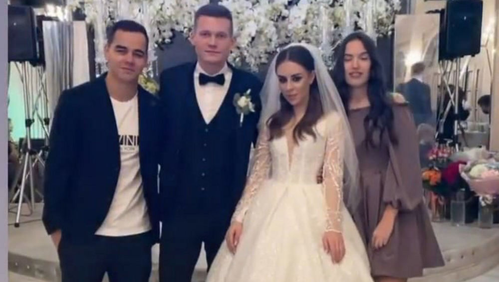 Защитник брянского «Динамо» Данил Луппа женился в минувшую субботу