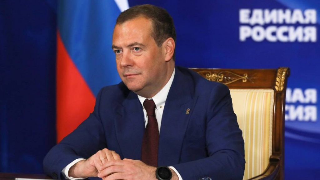 Экс-президент Дмитрий Медведев назвал Германию врагом России