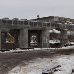 В Брянске к строящемуся на набережной мосту подошла насыпь будущей дороги